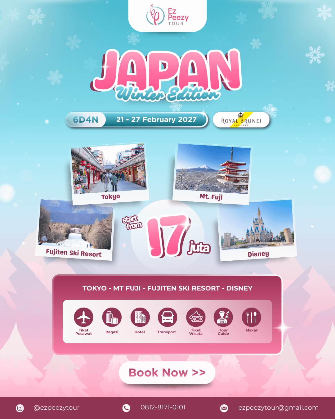 Tokyo 5 Hari 4 Malam — Best of Kanto
